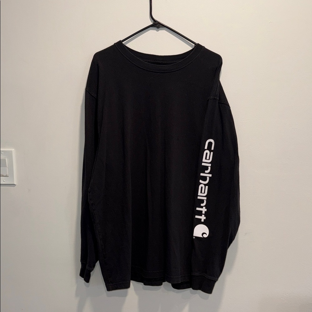 Black Carhartt Long Sleeve Shirt